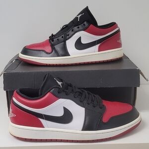 Jordan 1 Low 'Bred Toe'